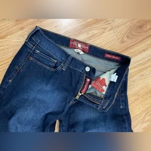 Lucky Brand - Sofia Straight Blue Jeans - size 28 Long